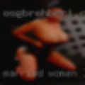 Married women looking